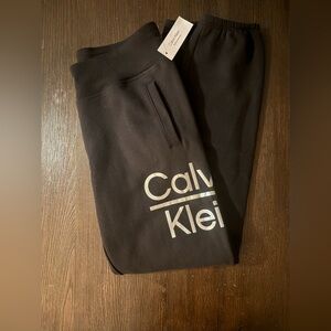NEW Calvin Klein Black Joggers